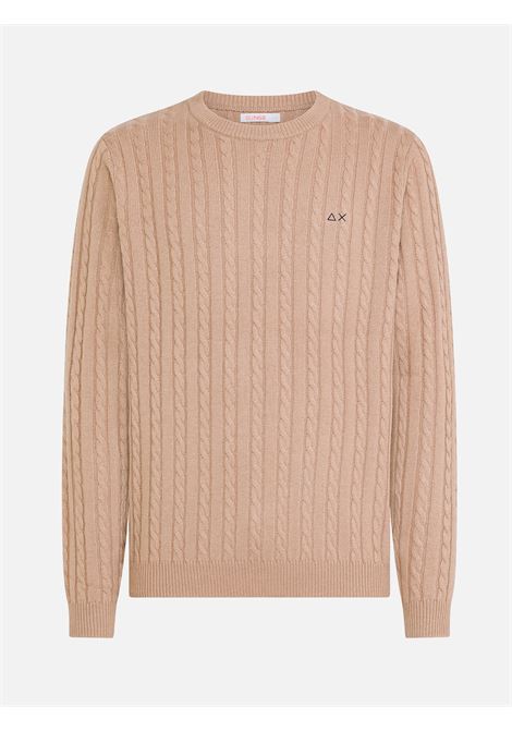 Maglia girocollo treccia SUN68 Sun68 | Maglieria | K4415516
