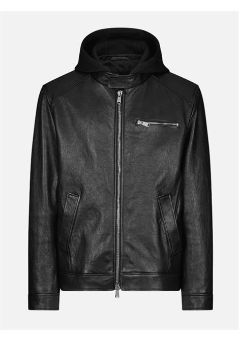Leather biker Dondup DONDUP | Jackets | UJ977PL0392U999