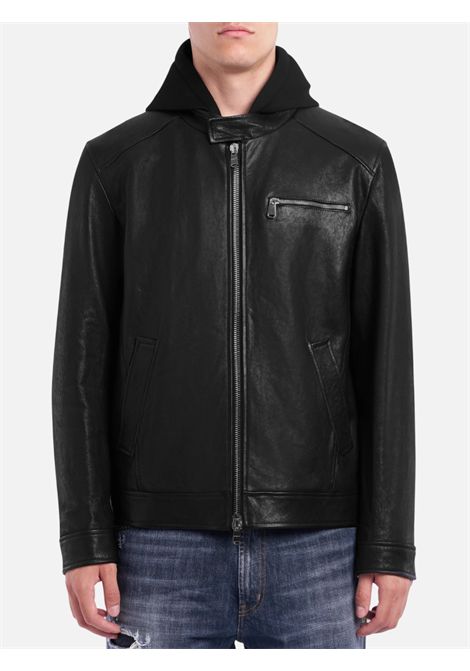 Leather biker Dondup DONDUP | Jackets | UJ977PL0392U999