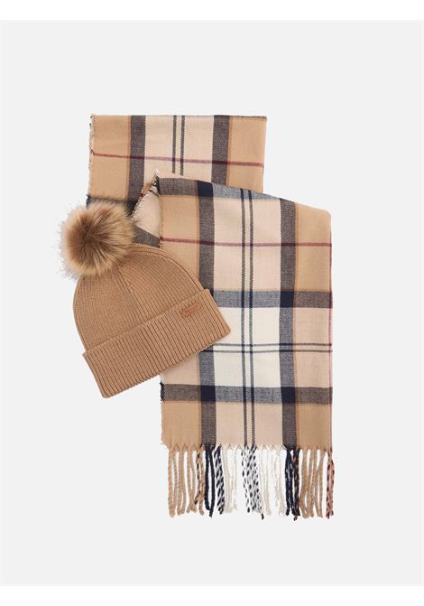 Set regalo Berretto Dover & Sciarpa Hailes Barbour BARBOUR | Cappelli | LGS0054BE31