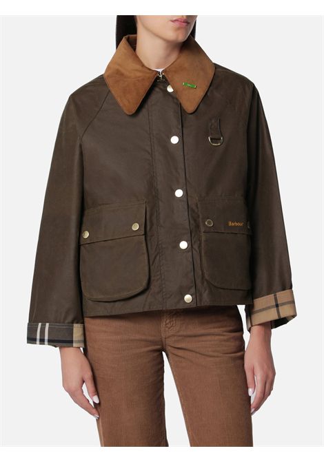 Modern Spey Wax Jacket Barbour BARBOUR | Giubbotti | LWX1595SN91