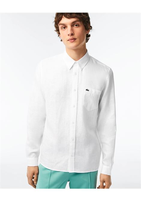 Camicia in lino Lacoste LACOSTE | Camicie | CH5692001