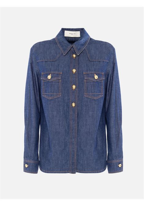 Camicia in denim Nenette NENETTE | Camicie | SIRMIONE0473